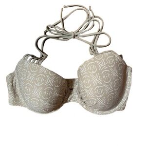 NWT Aerie Lightly Lined Bikini Top Swimwear Size 32DDD
